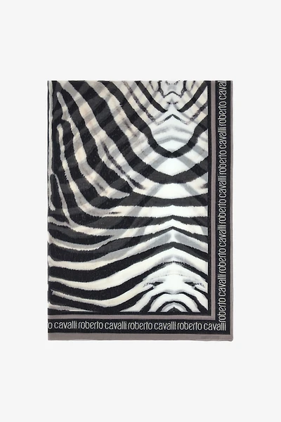 Roberto Cavalli Stole with Zebra print