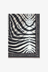 Roberto Cavalli Stole with Zebra print