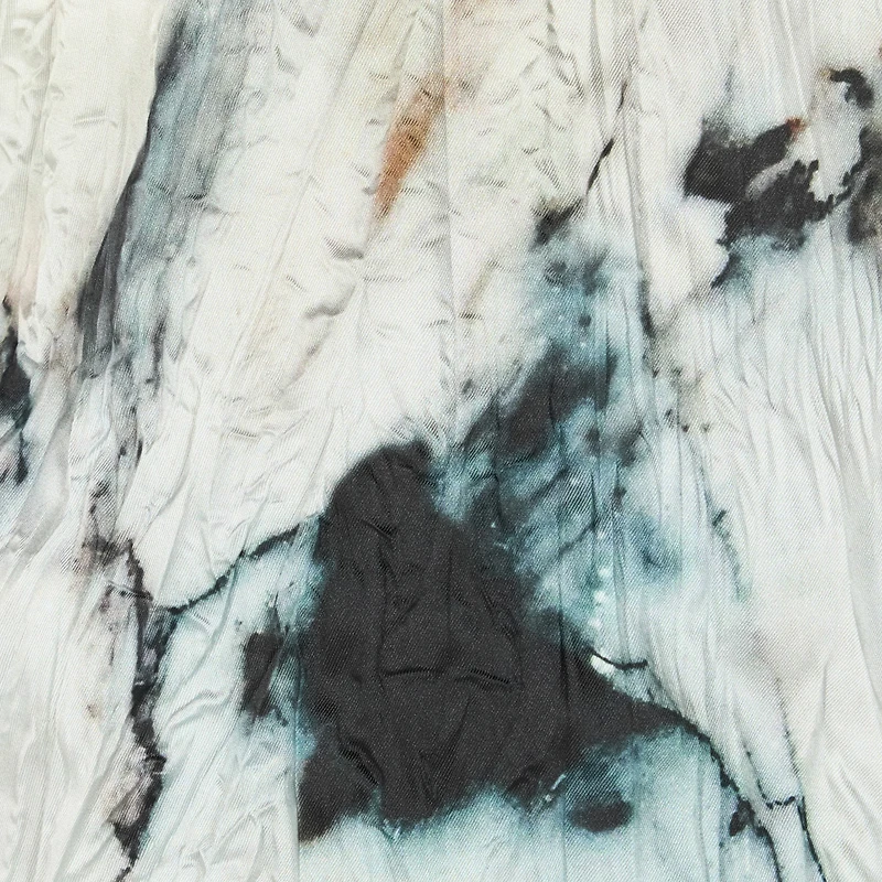 Blouse with Marble print