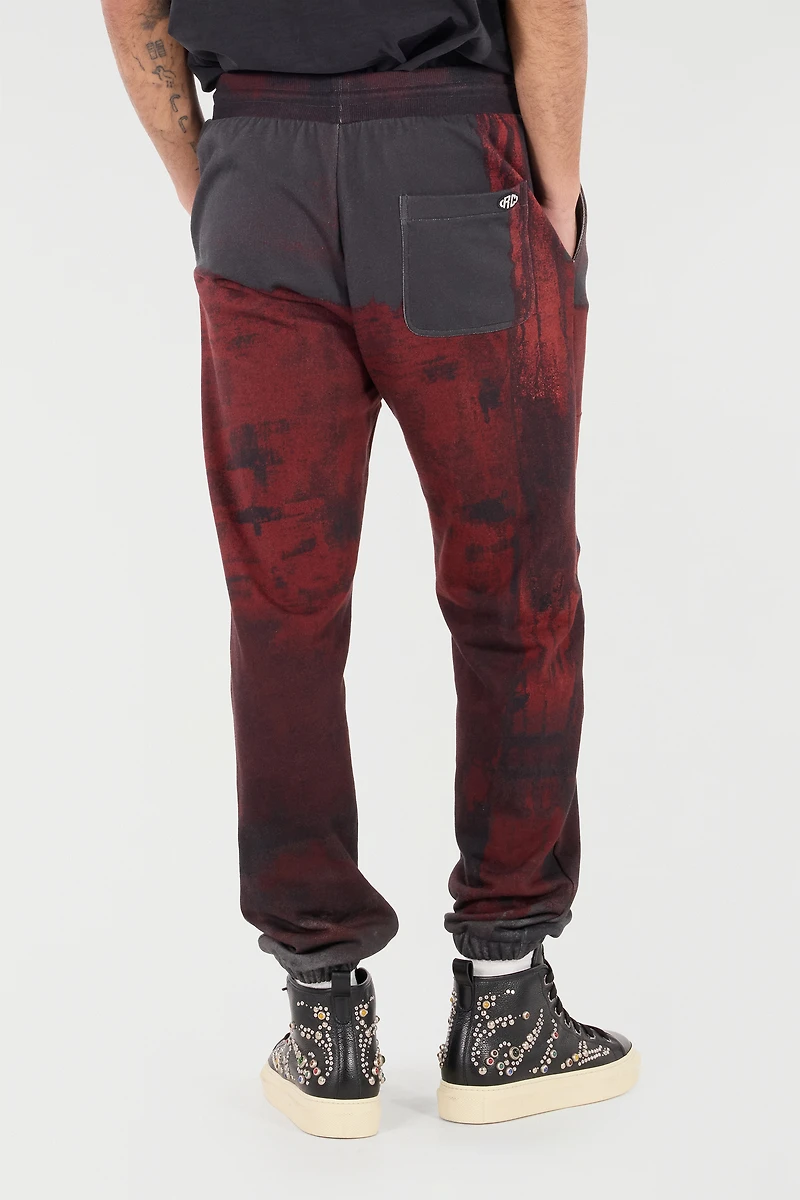 Cotton Pants With Drawstring And Fang