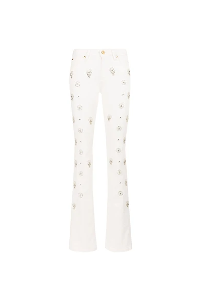 Bead-Embellished Jeans