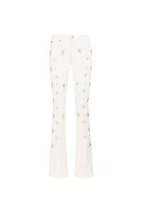 Bead-Embellished Jeans