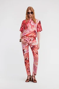 Plumange Print Jeans
