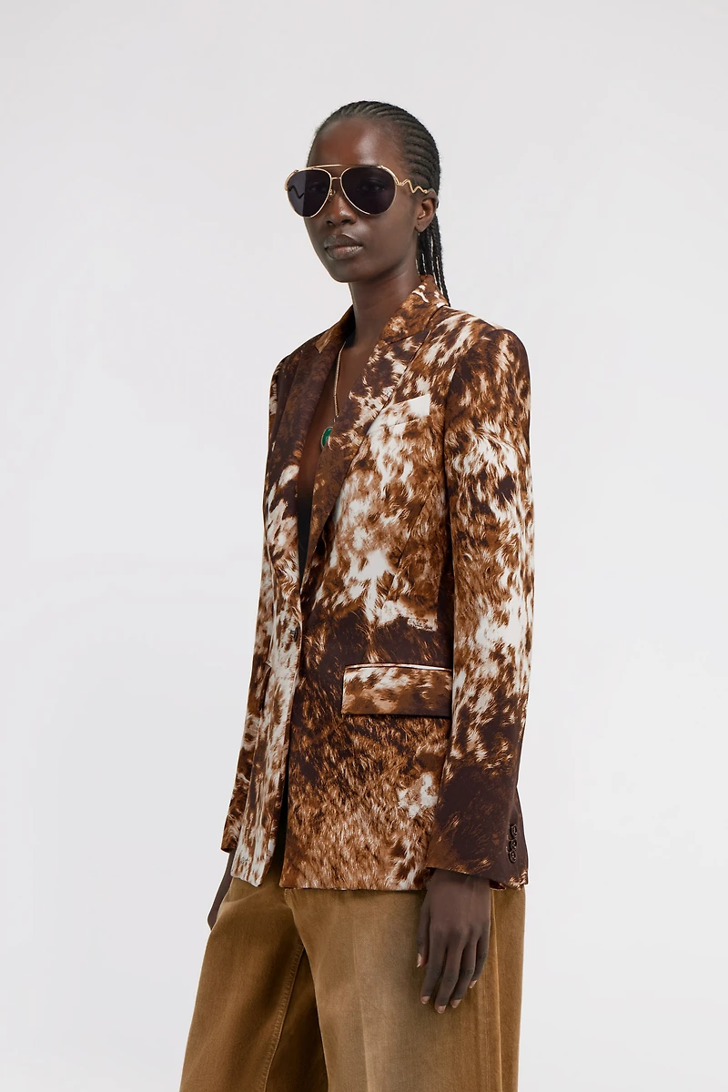 Appaloosa Print Blazer