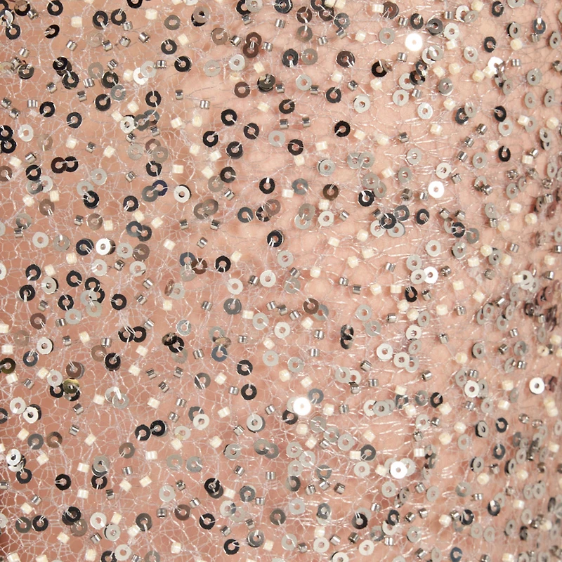 Sequin Halter Neck Maxi Dress