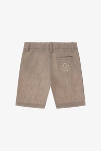 RC Monogram denim shorts