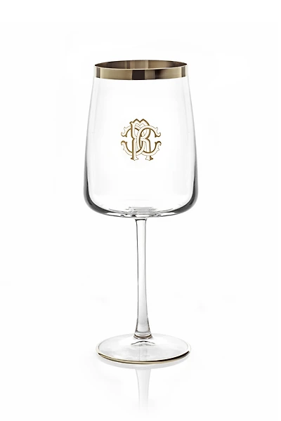 Monogram Platind 2 Water Goblets Set