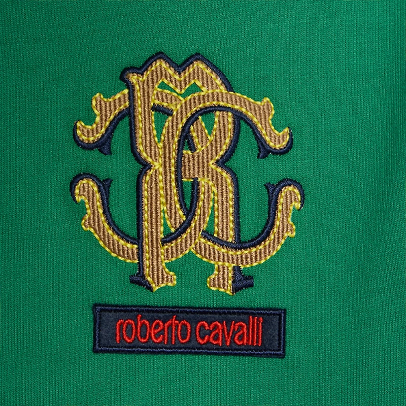 Green Hoodie with RC Monogram