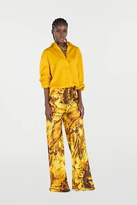 Shirt With Mirror Snake Monogram
