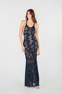 Crochet Long Dress