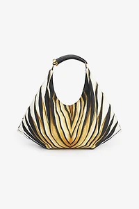 Ray Of Gold Print Shoulder Bag