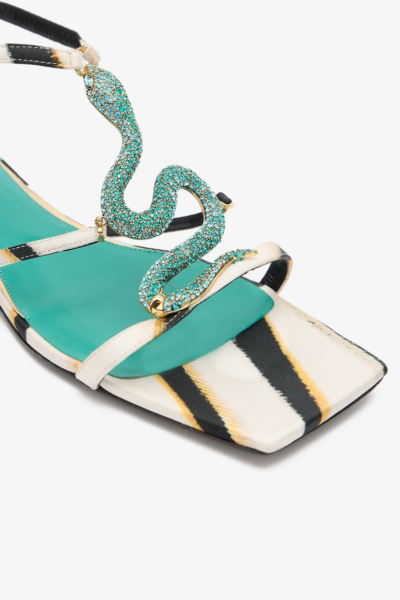 Ray of Sea Print Sandal