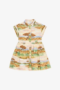 Dress With Safari Print