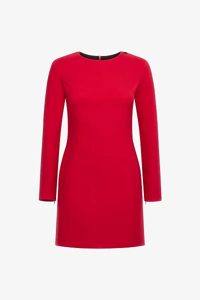 Long-sleeve dress with RC
