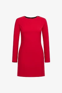 Long-sleeve dress with RC