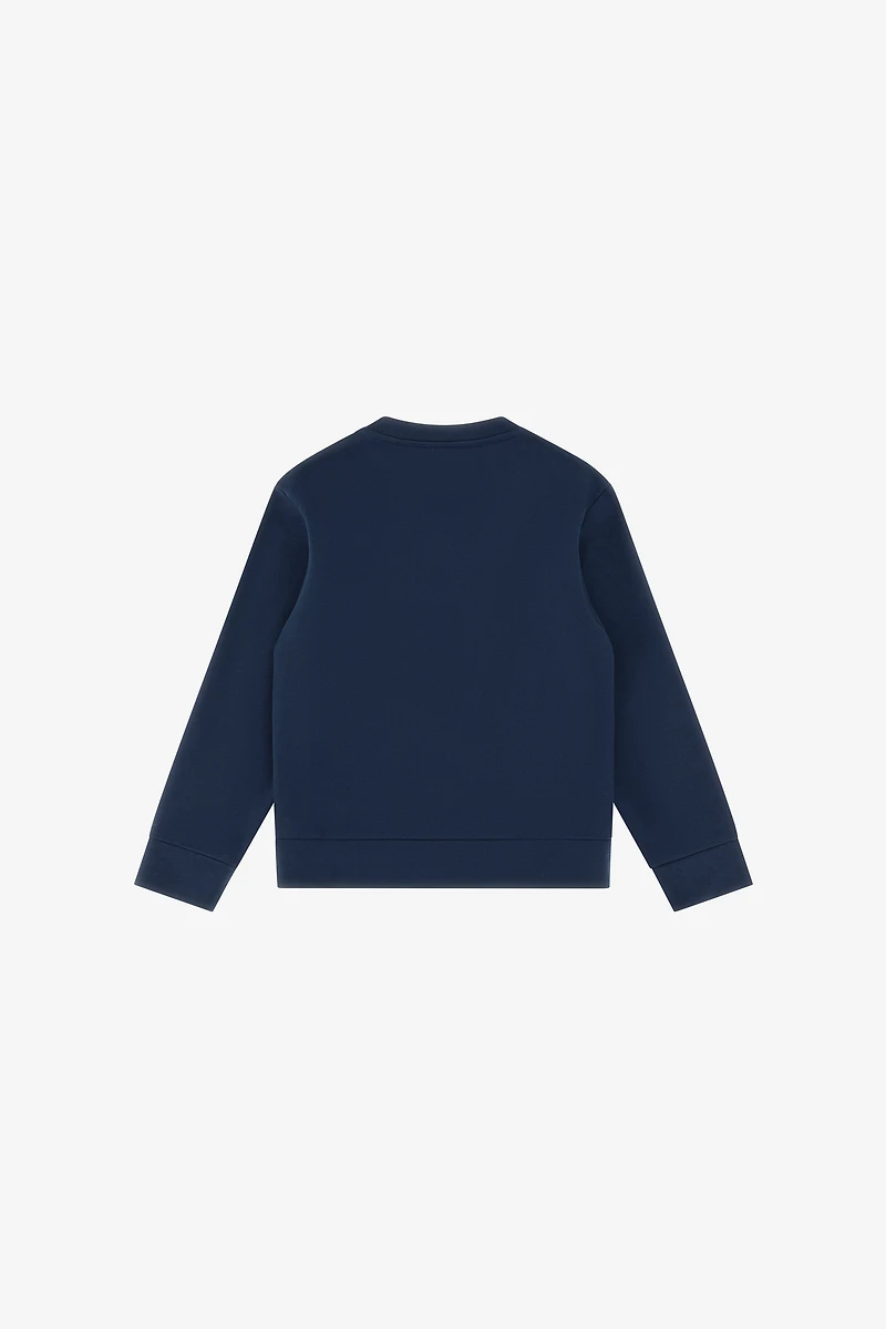 Sweatshirt With Multicolored Crest