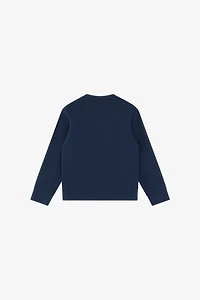 Sweatshirt With Multicolored Crest