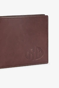 Square Bi-Fold Wallet With RC Monogram