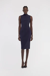 Sleeveless dress with RC