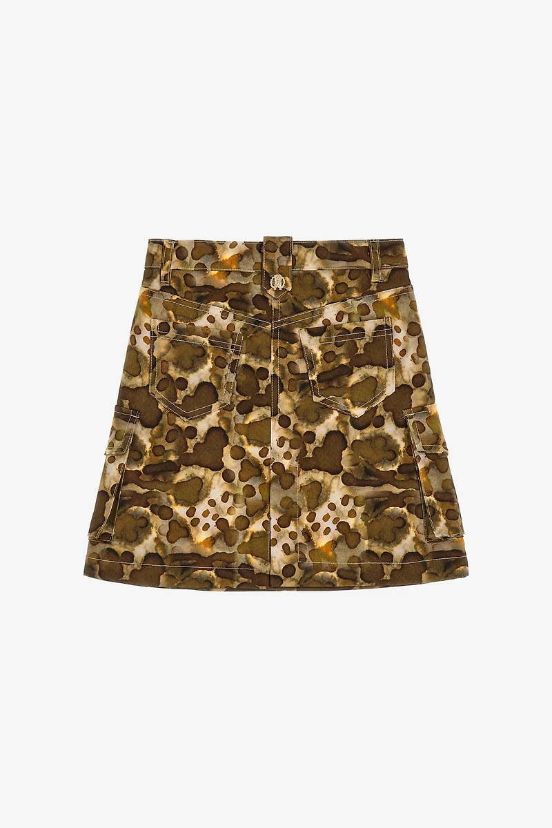 Printed skirt