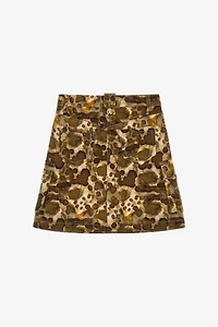 Printed skirt