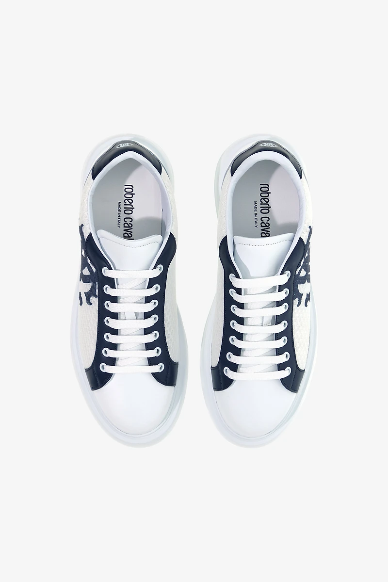 Leather Sneakers with Logo