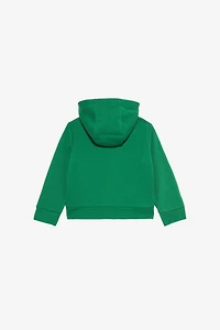 Green Hoodie with RC Monogram