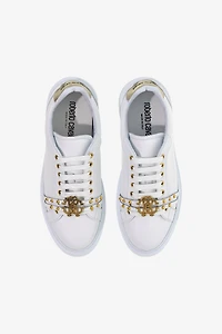 Studded Leather Sneakers