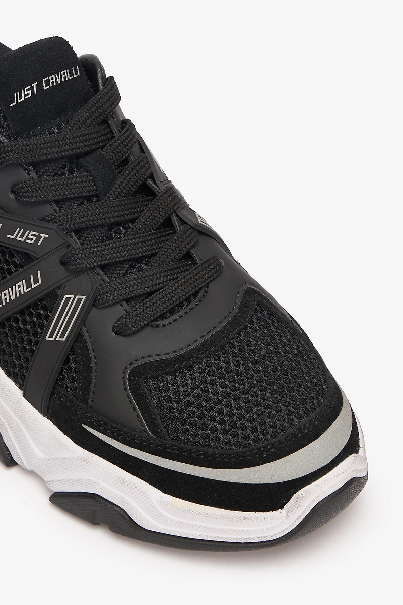 Sneakers With Branded Inserts