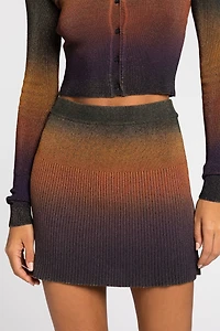Knit Mini Skirt