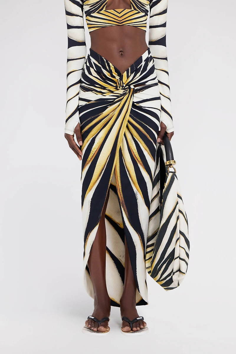 Ray of Gold Print Sarong