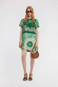 Bandana Print Dress