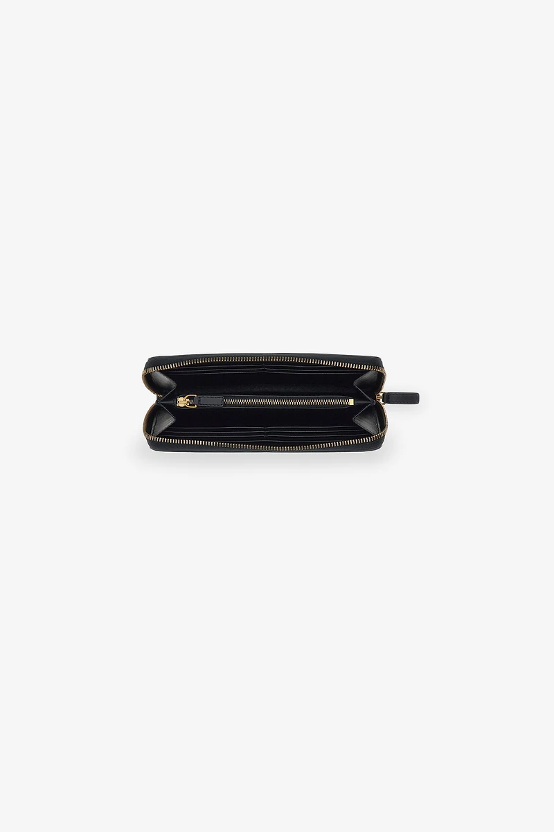 Wallet with Monogram RC and zip