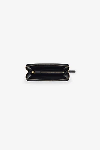Wallet with Monogram RC and zip