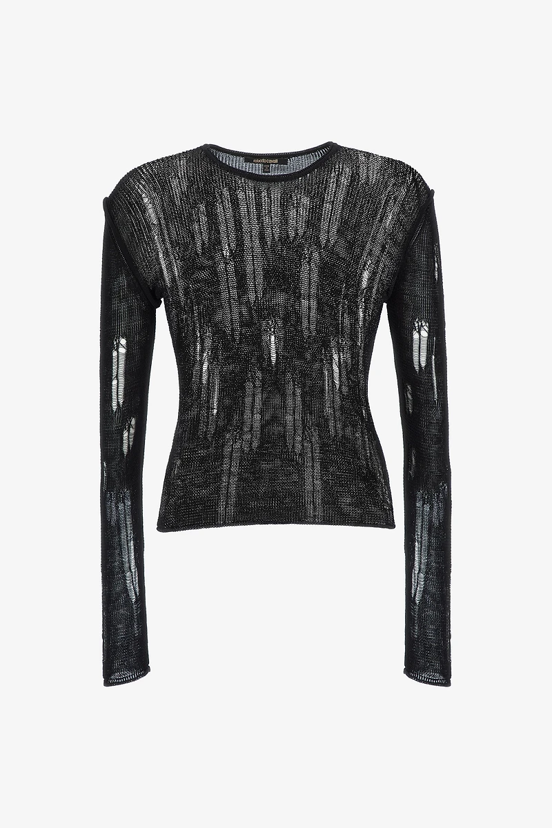 Knitwear with long sleeve