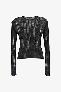 Knitwear with long sleeve