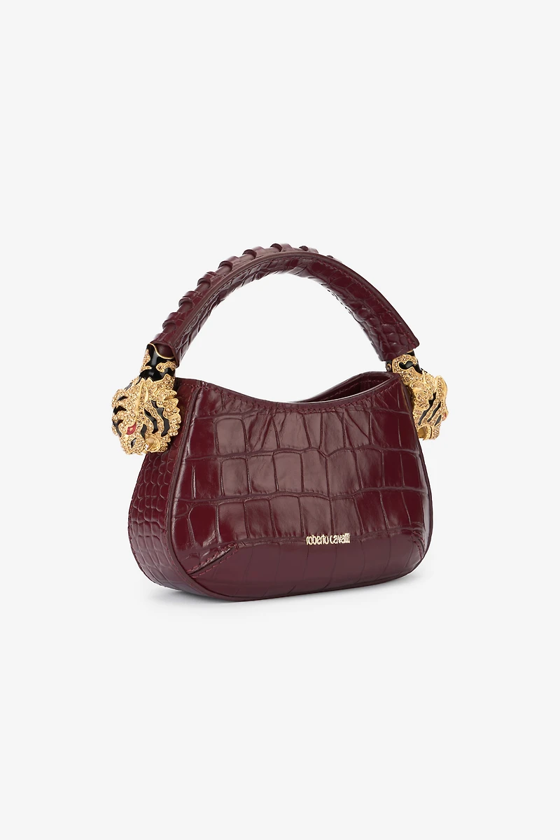 Mini Roar Bag With Crocodile Print