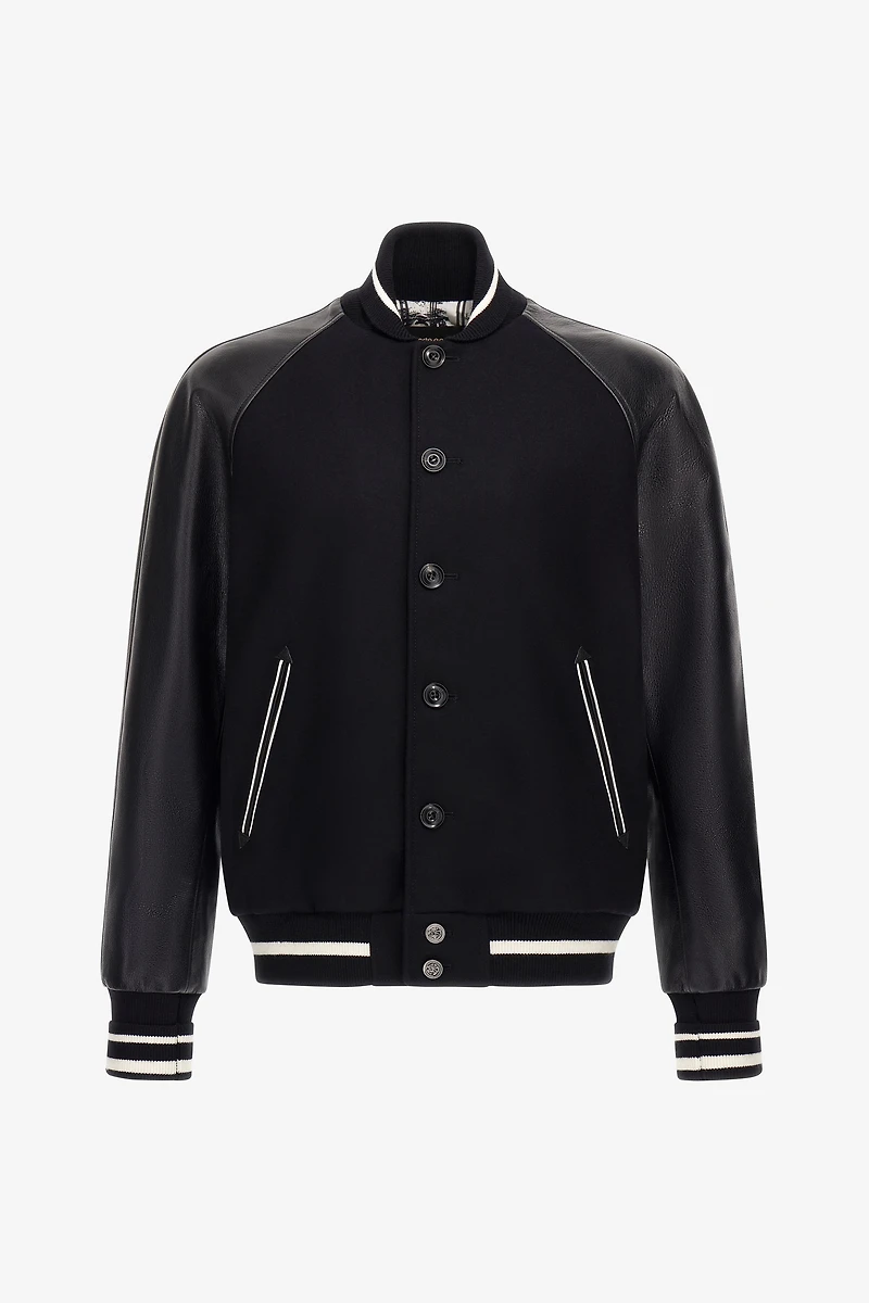Contrast Bomber Jacket