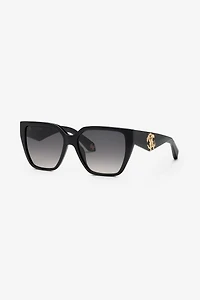 Sunglasses with wide and feminine front