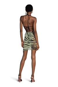 Zebra-Print Sarong