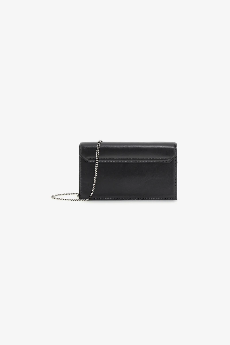 Mirror Snake Shoulder Bag