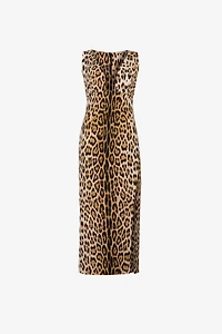 Jaguar-Print Dress