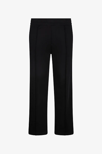 Black Pintuck Trousers