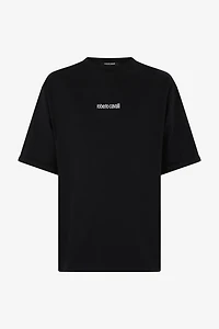 Cotton T-Shirt With Tigers And Logo