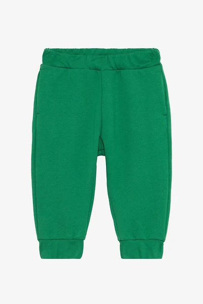 Green Track Pants with RC Monogram