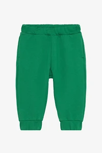 Green Track Pants with RC Monogram