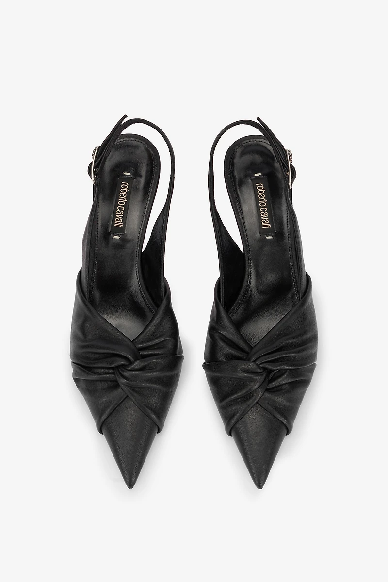 Leather Slingbacks