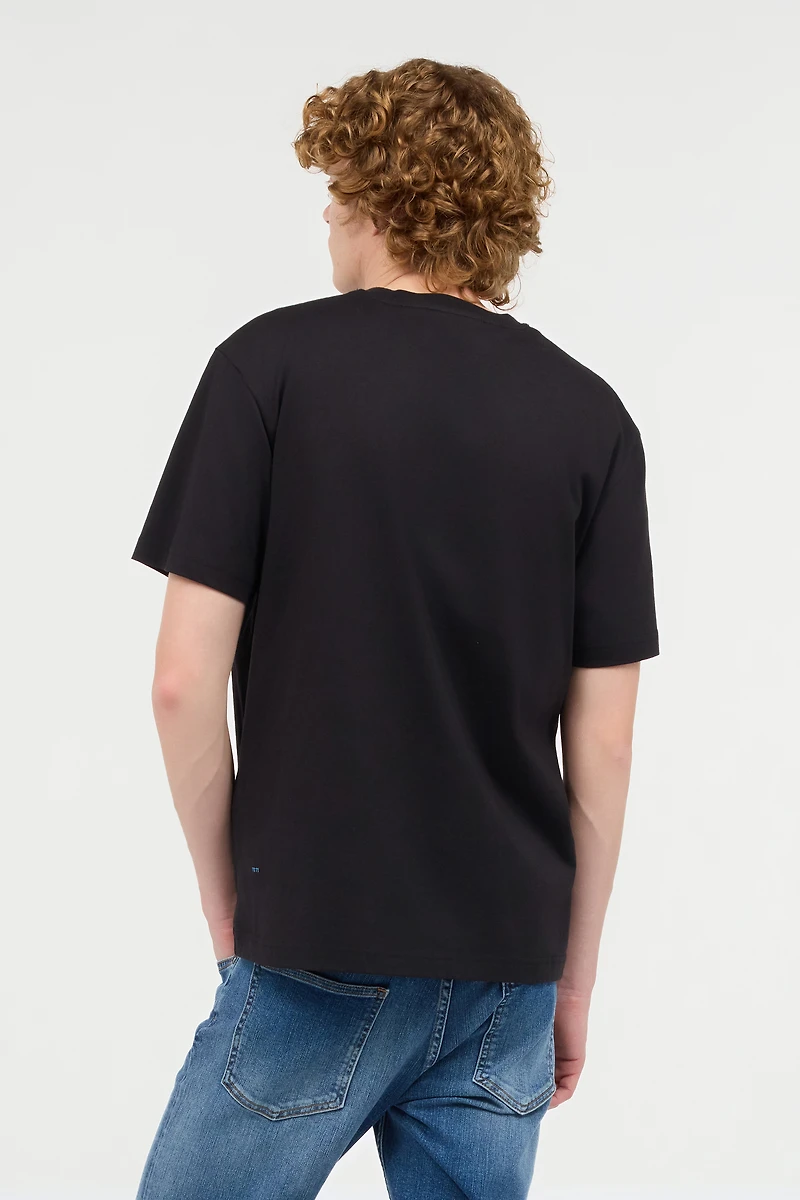 T-Shirt With Two-Tone Logo