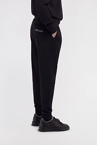 Black Logo Joggers