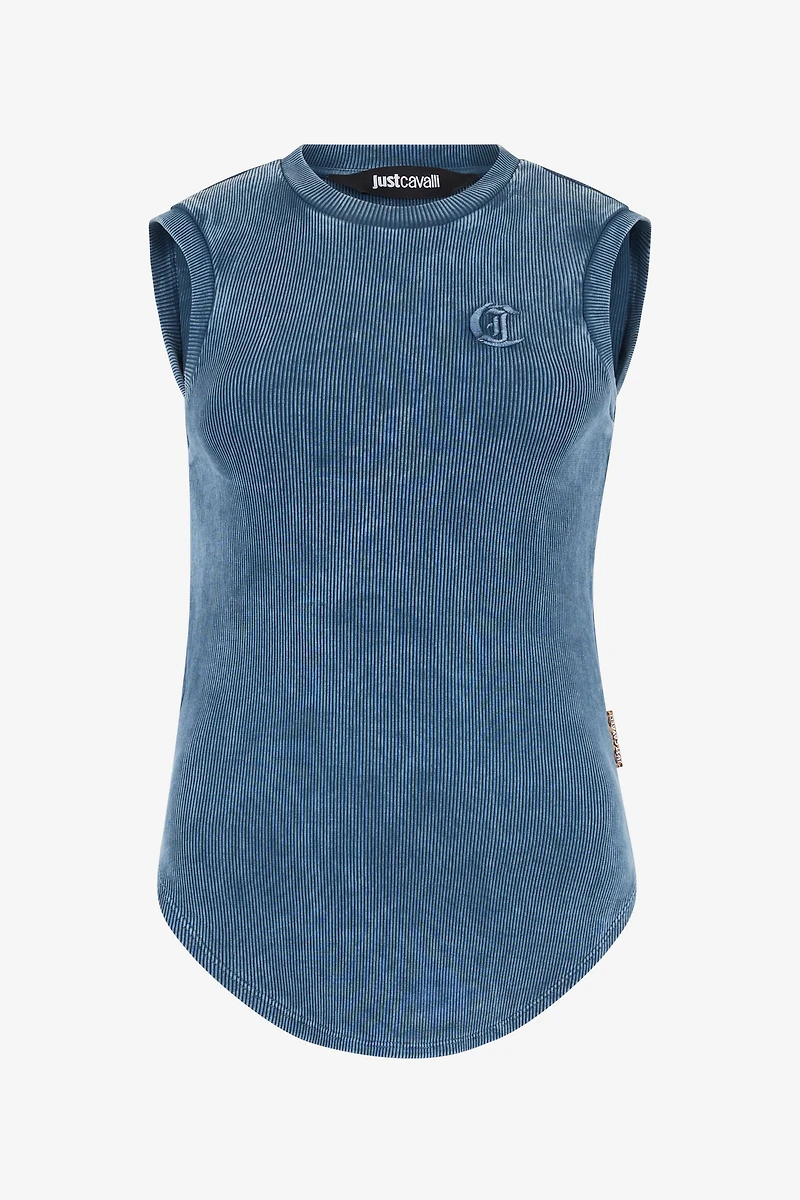 Tank Top With JC Monogram